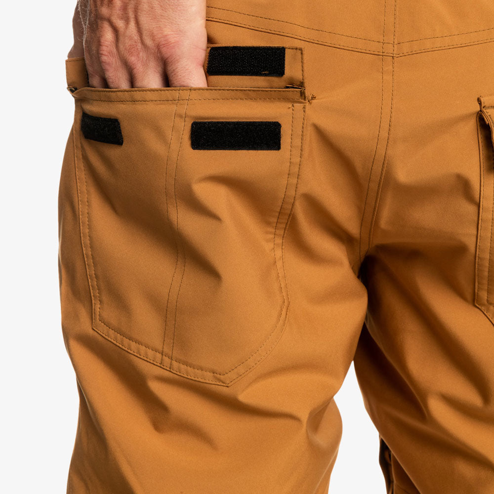 Quiksilver Estate Snowboard/Ski Pant - Bone Brown