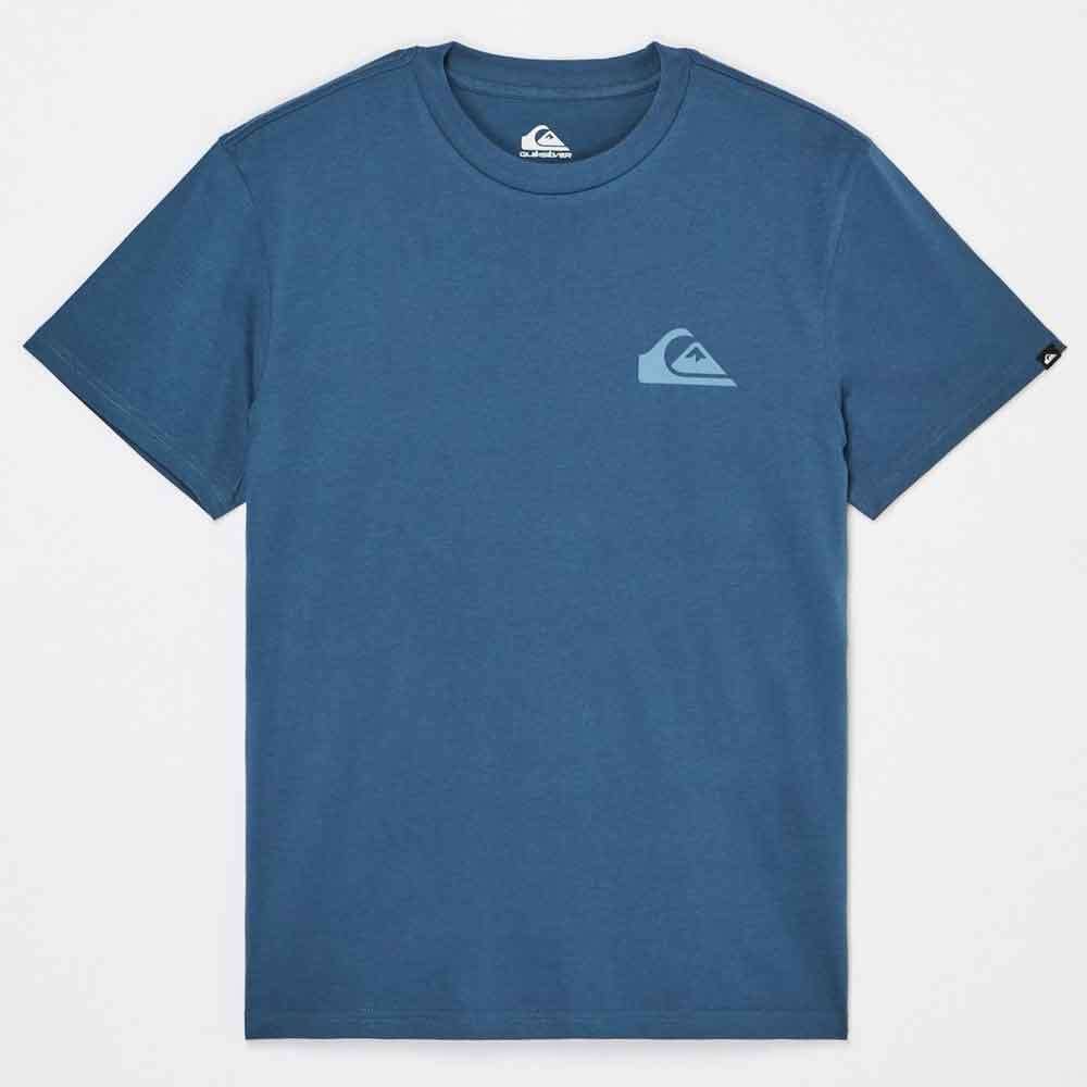 Quiksilver Ev Mini Logo T Shirt  Dark Denim