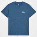 Quiksilver Ev Mini Logo T Shirt  Dark Denim