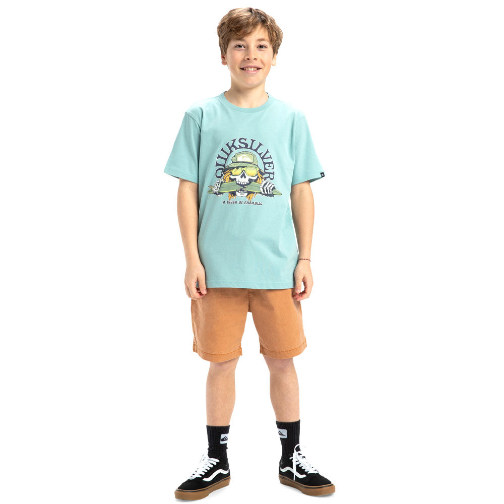 Quiksilver Ev Skull Feast Kids T-Shirt