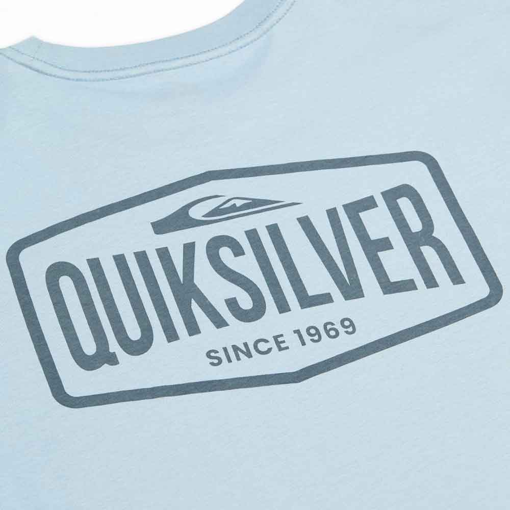 Quiksilver Ev Surf Garage T Shirt  Blue