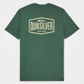 Quiksilver Ev Surf Garage T Shirt  Forest
