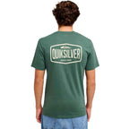 Quiksilver Ev Surf Garage T Shirt  Forest