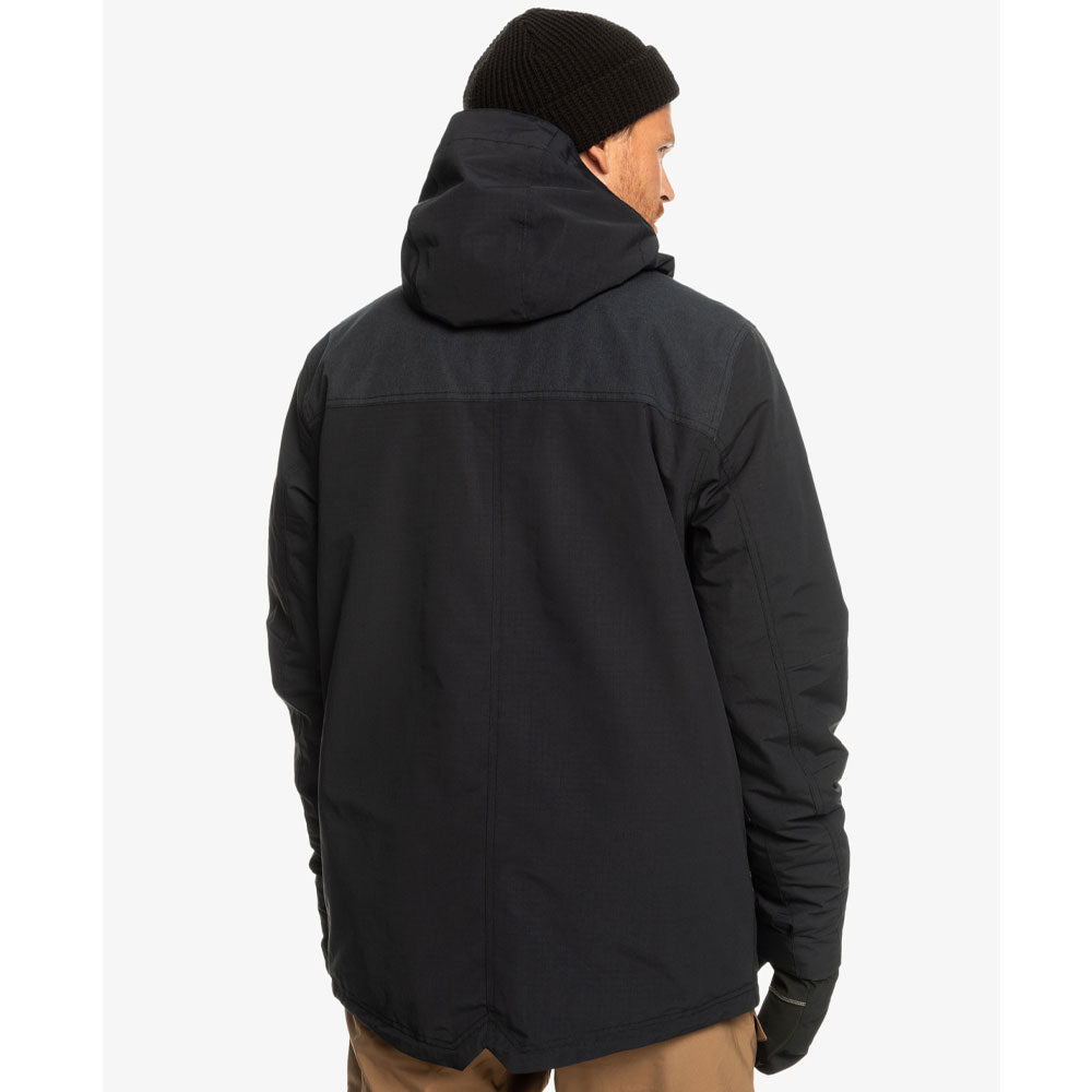 Quiksilver Fairbanks Ski/Snowboard Jacket - True Black