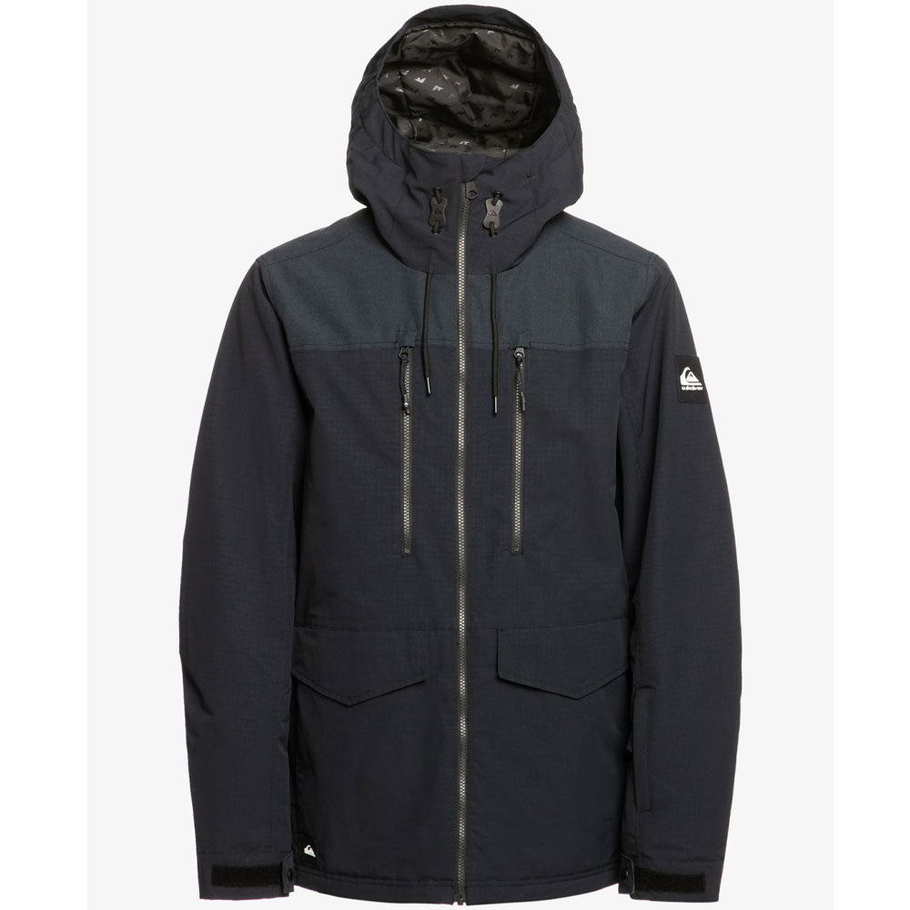 Quiksilver Fairbanks Ski/Snowboard Jacket - True Black