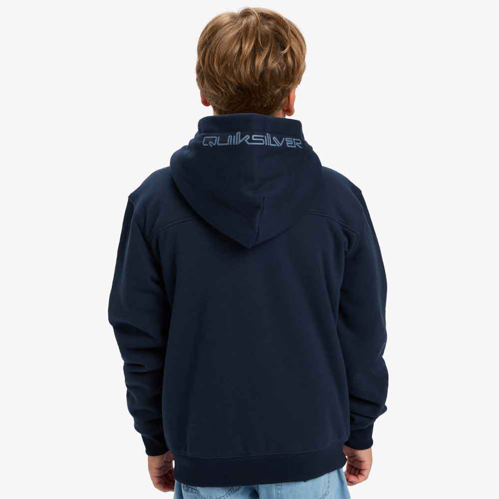 Quiksilver Fleece Sherpa Youth Full Zip Hoodie