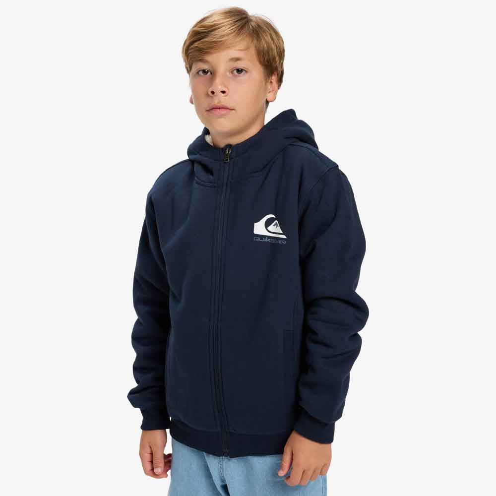 Quiksilver Fleece Sherpa Youth Full Zip Hoodie