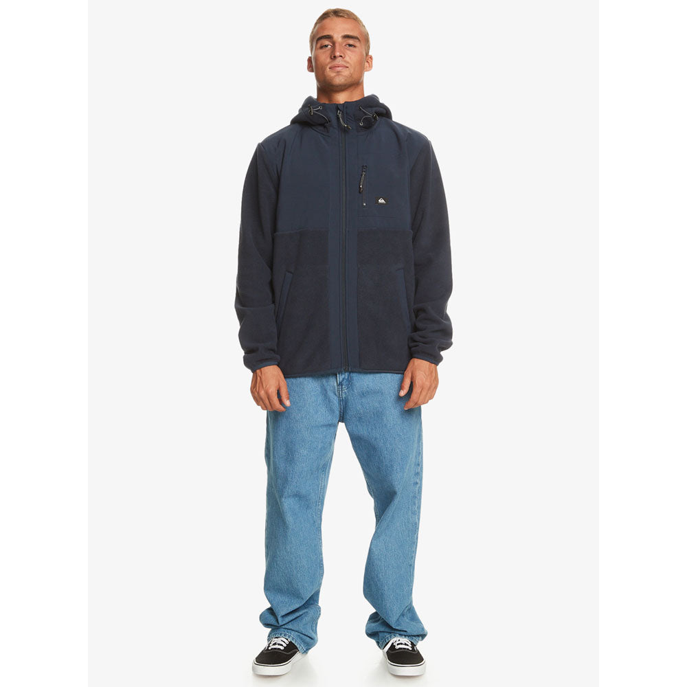 Quiksilver Full Zip Hooded Polar Fleece
