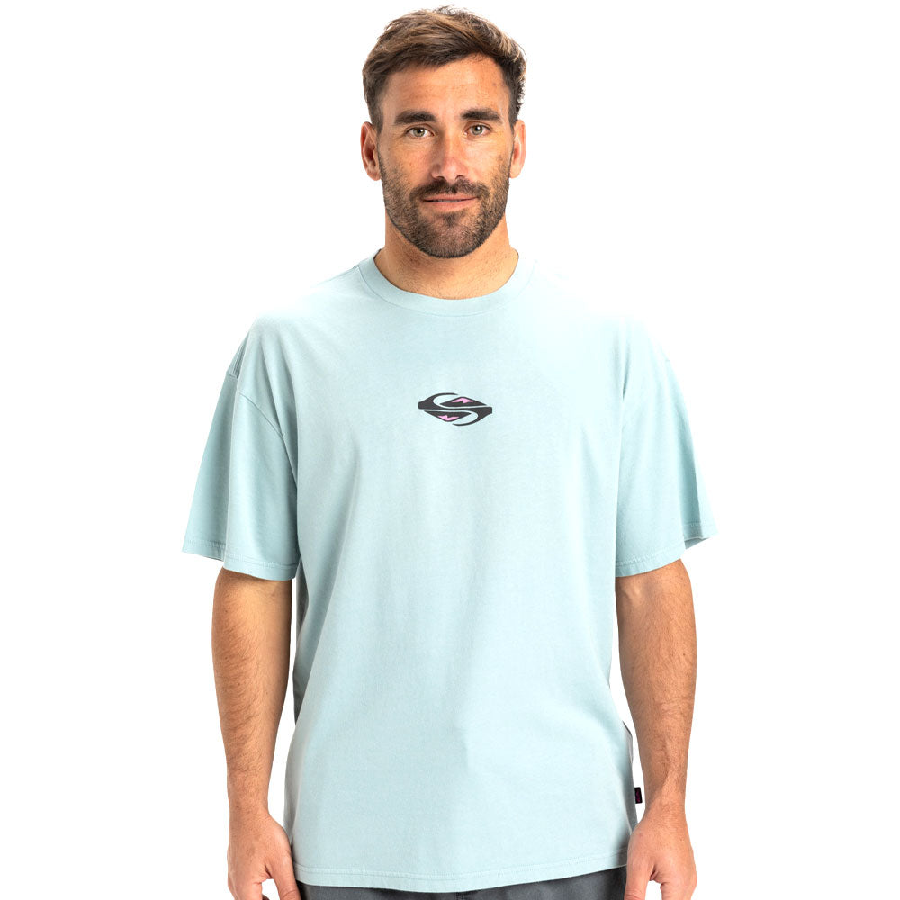 Quiksilver Global Heat T Shirt Aqua