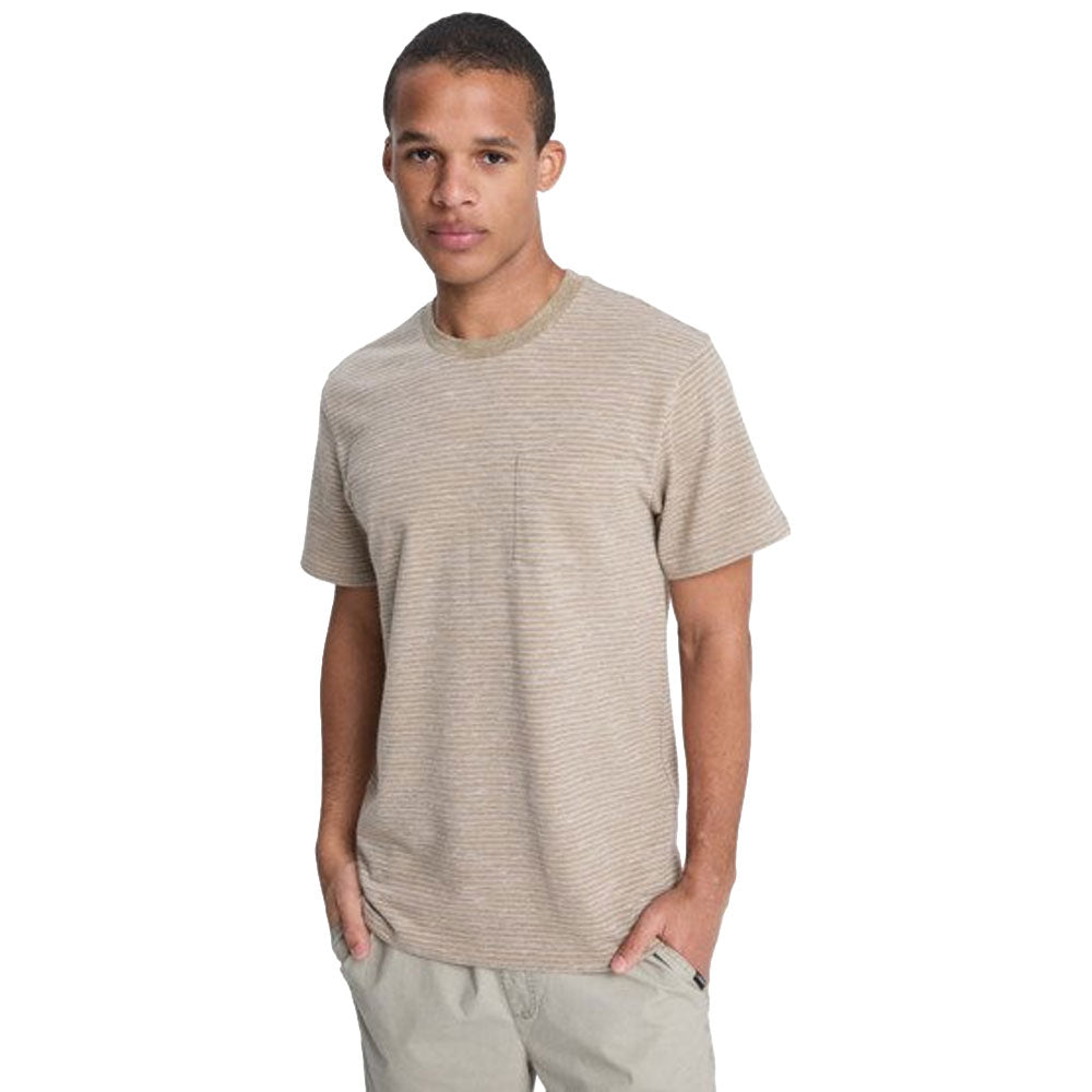 Quiksilver Lopaz Striped Pocket T-Shirt