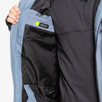 Quiksilver Mission Block Snow Jacket - Flint Stone