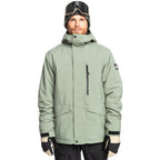 Quiksilver Mission Solid Snow Jacket - Sea Spray