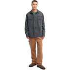 Quiksilver Mohab Washed Twill Longsleeve Shirt  Black