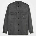 Quiksilver Mohab Washed Twill Longsleeve Shirt  Black