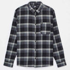 Quiksilver Motherfly Plaid Longsleeve Shirt  Black