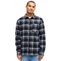 Quiksilver Motherfly Plaid Longsleeve Shirt  Black