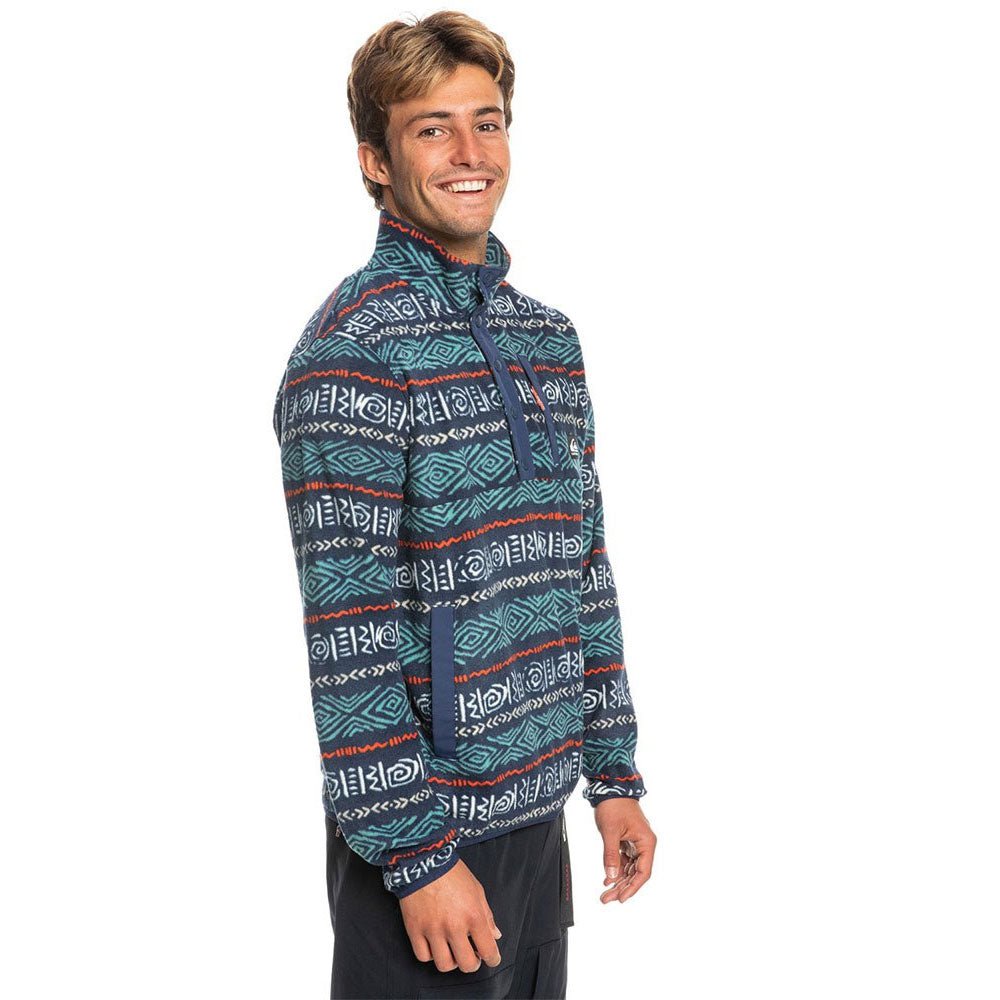 Quiksilver No Destination 2 Half Snap Fleece