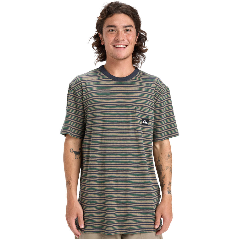 Quiksilver Onyx Striped T-Shirt