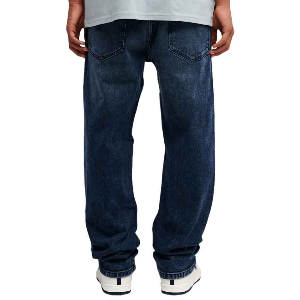 Quiksilver Regular Denim Jeans  Blue Black Used