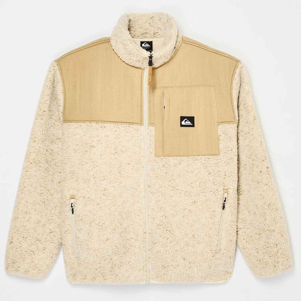 Quiksilver Shallow Water Full Zip Fleece  Peyote