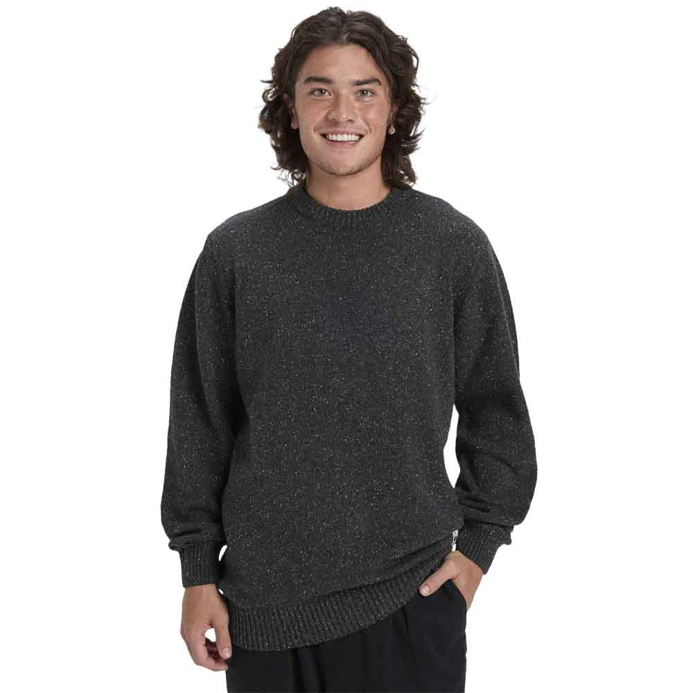 Quiksilver Slow Song Neppy Sweater Tarmac