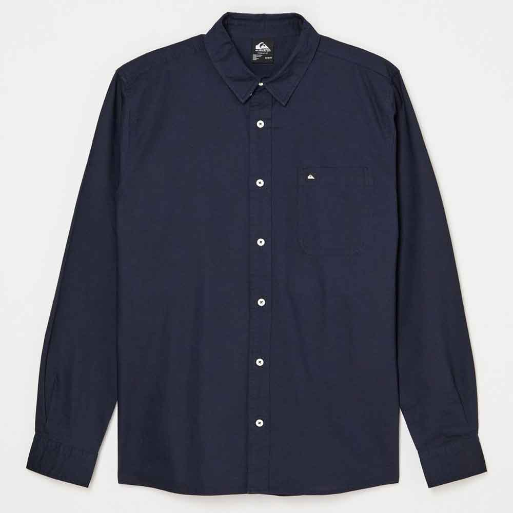 Quiksilver Smoke Trail Oxford Shirt  Dark Navy