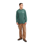 Quiksilver Surf Garage Longsleeve Tee Forest