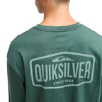 Quiksilver Surf Garage Longsleeve Tee Forest