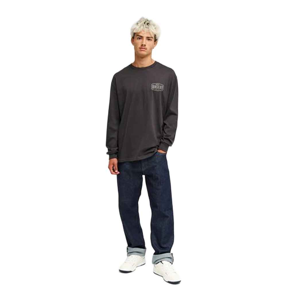 Quiksilver Surf Garage Longsleeve Tee Tarmac