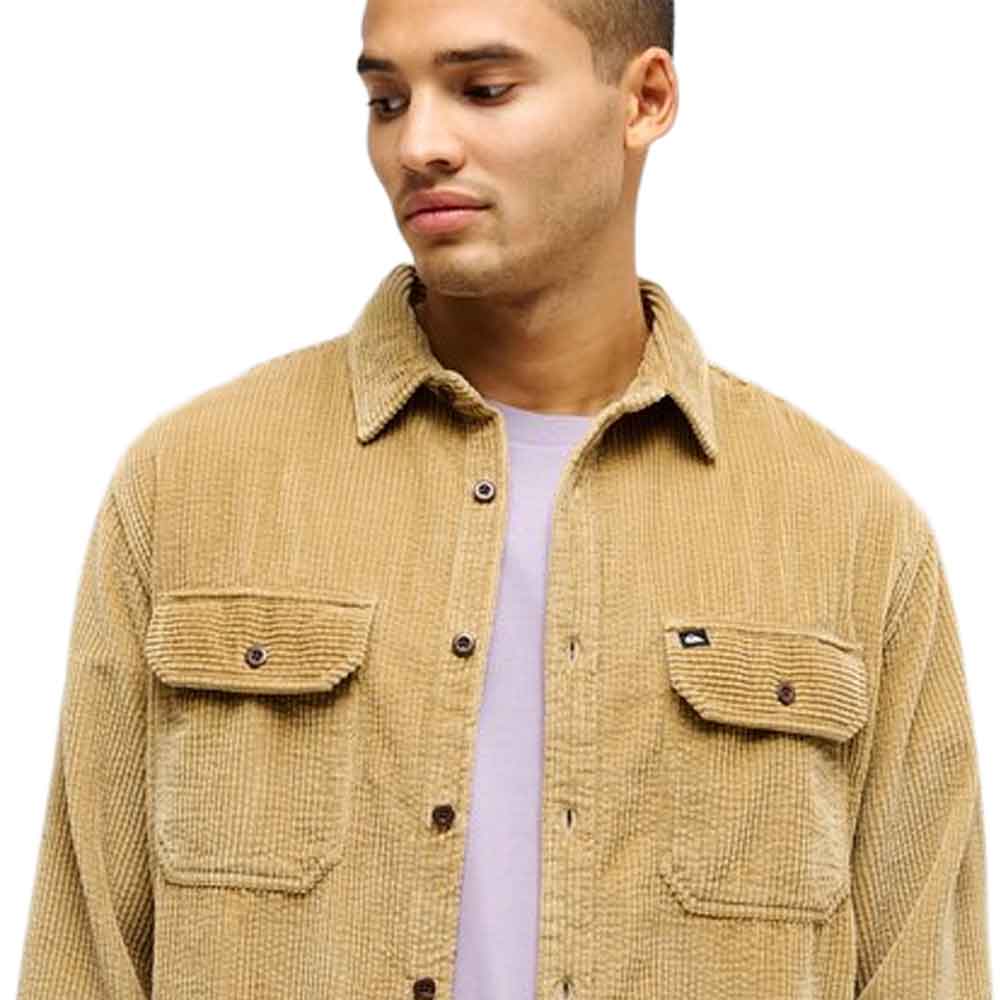 Quiksilver Venture Cord Shirt Kelp