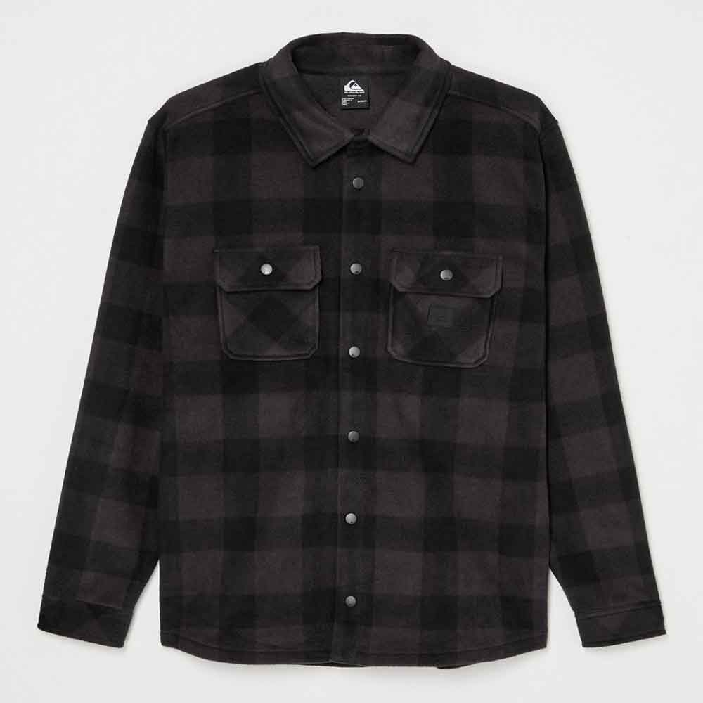 Quiksilver Venture Fleece Shirt  Venture Polar Black
