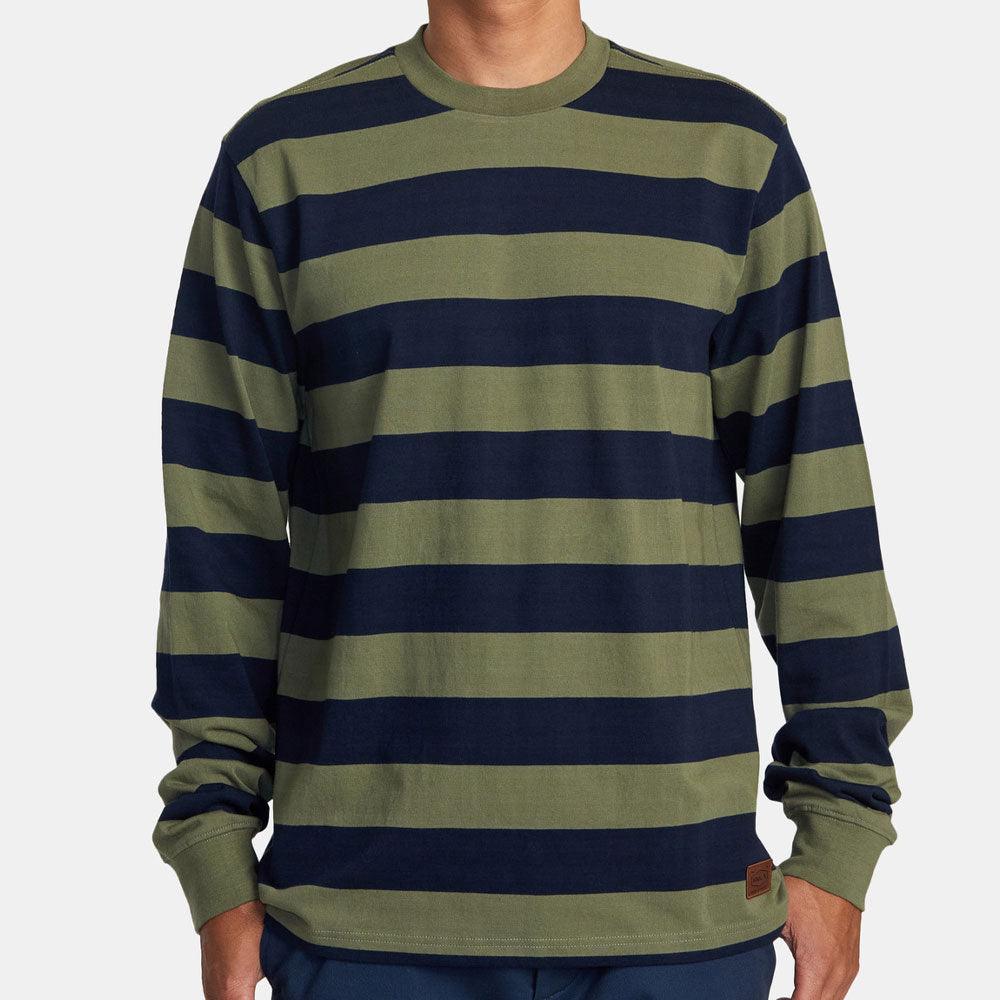 RVCA Chainmail Stripe Long Sleeve T-Shirt