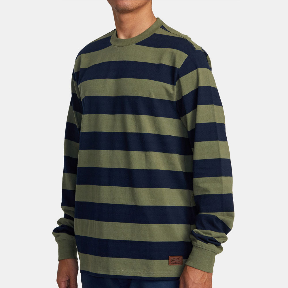 RVCA Chainmail Stripe Long Sleeve T-Shirt