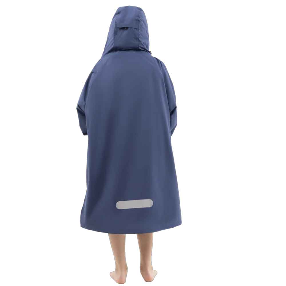 Red Kids Pro Dry Change Robe Admiral Blue