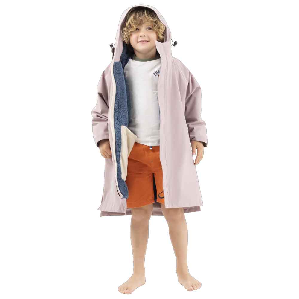 Red Kids Pro Dry Change Robe Pink