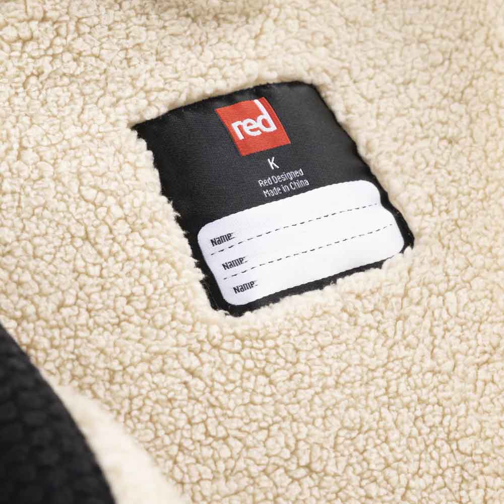 Red Kids Pro Dry Change Robe Sage