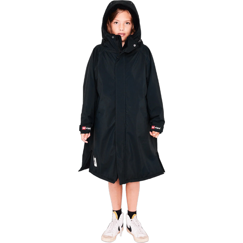 Red Paddle Co Kids Pro Dry Change Robe Black