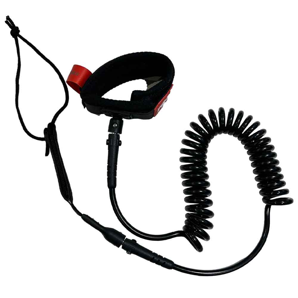Red Paddle Coil Sup Leash
