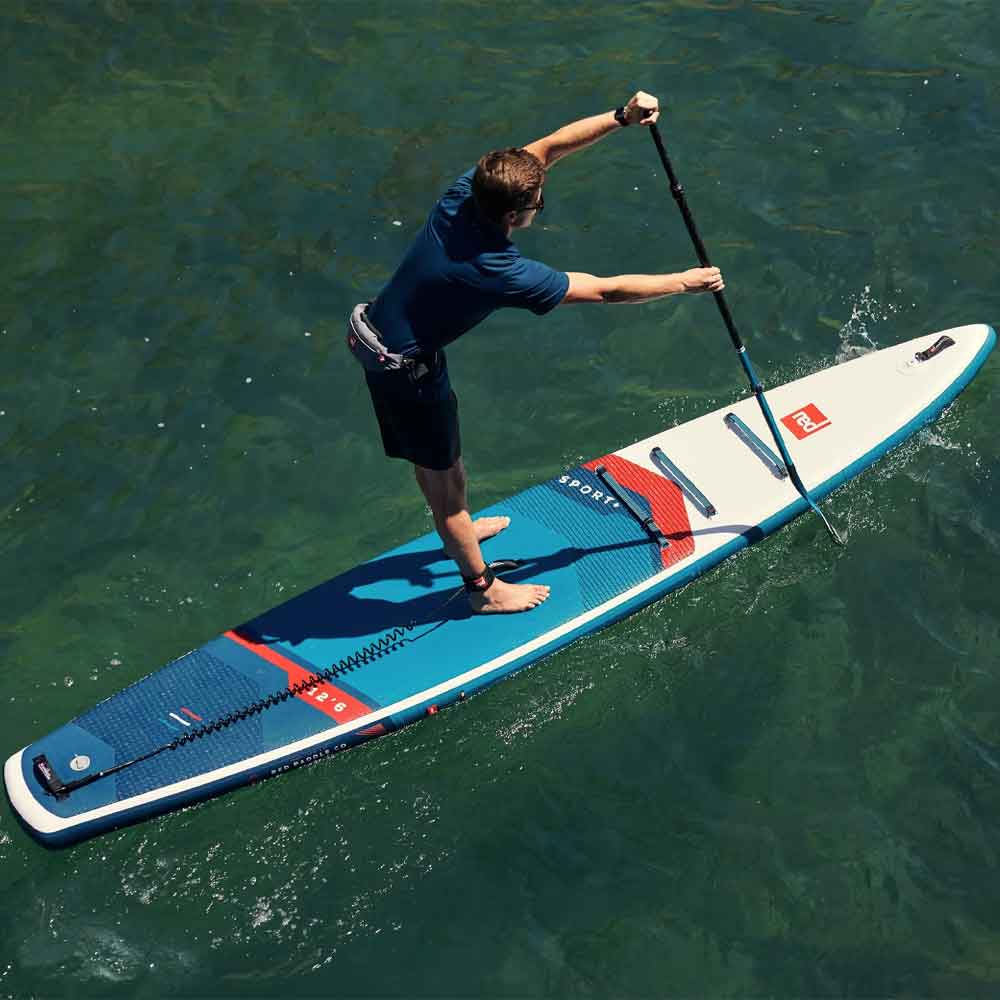 Red Paddle Coil Sup Leash
