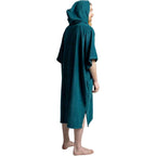 Red Paddle Poncho Towel Change Robe - Deep Teal