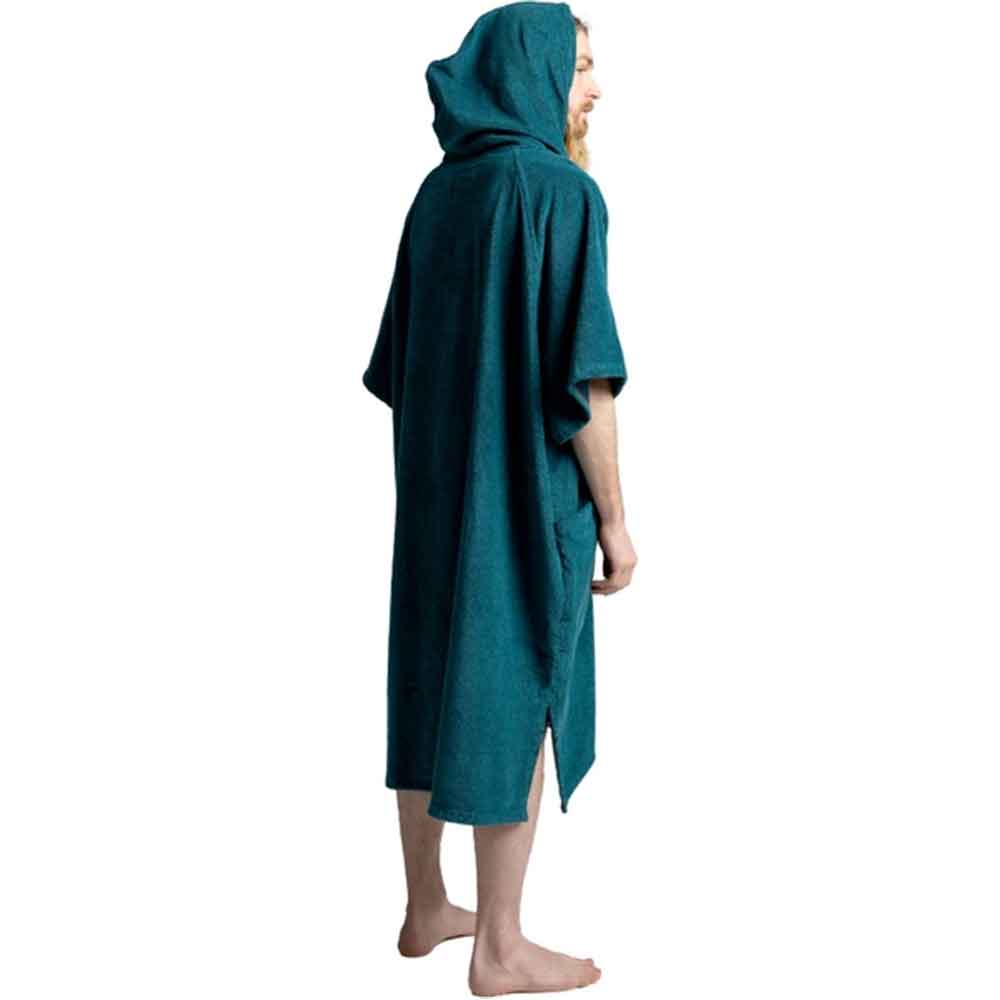 Red Paddle Poncho Towel Change Robe - Deep Teal