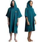 Red Paddle Poncho Towel Change Robe - Deep Teal