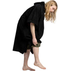 Red Paddle Poncho Towel Change Robe - Stealth