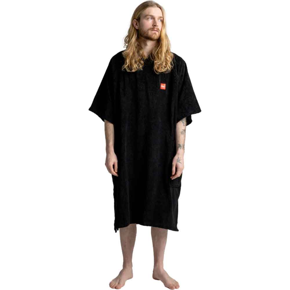 Red Paddle Poncho Towel Change Robe - Stealth