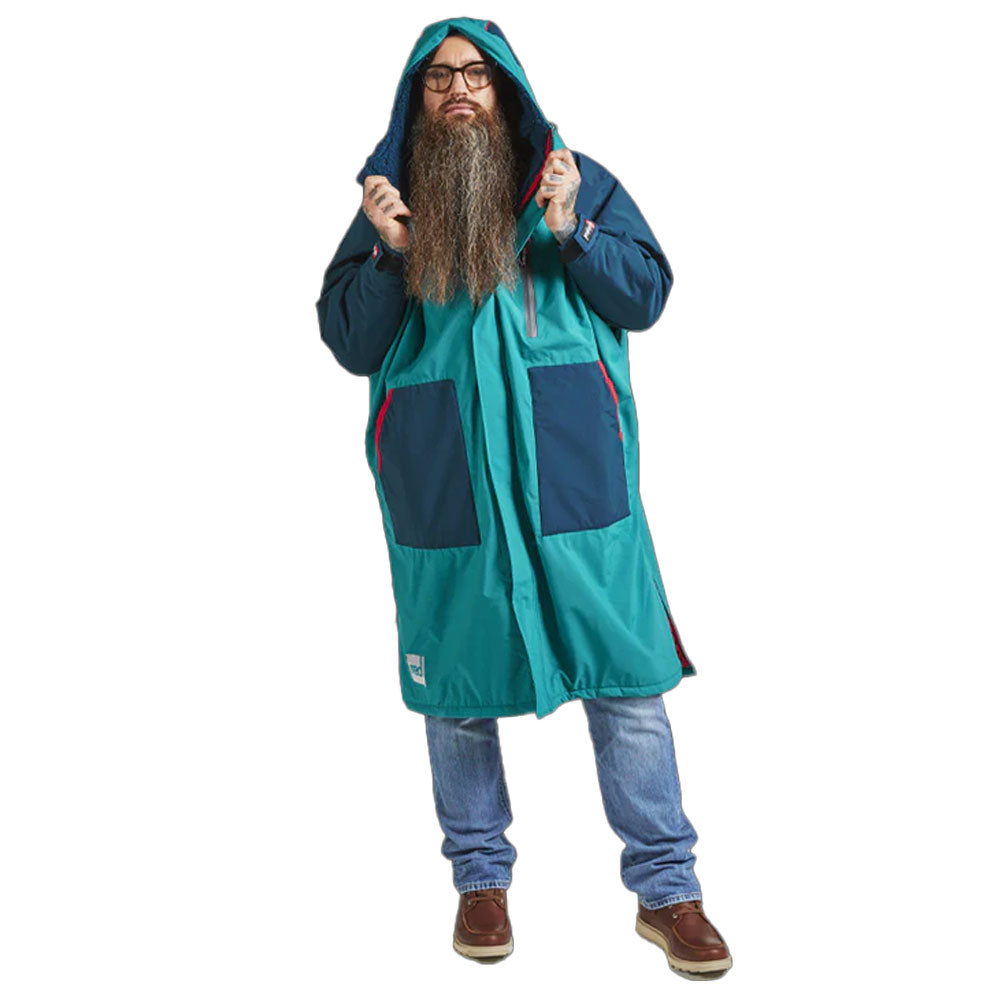 Red Paddle Pro Change Evo Jacket 2 Colourblock  - Teal Navy Size Medium