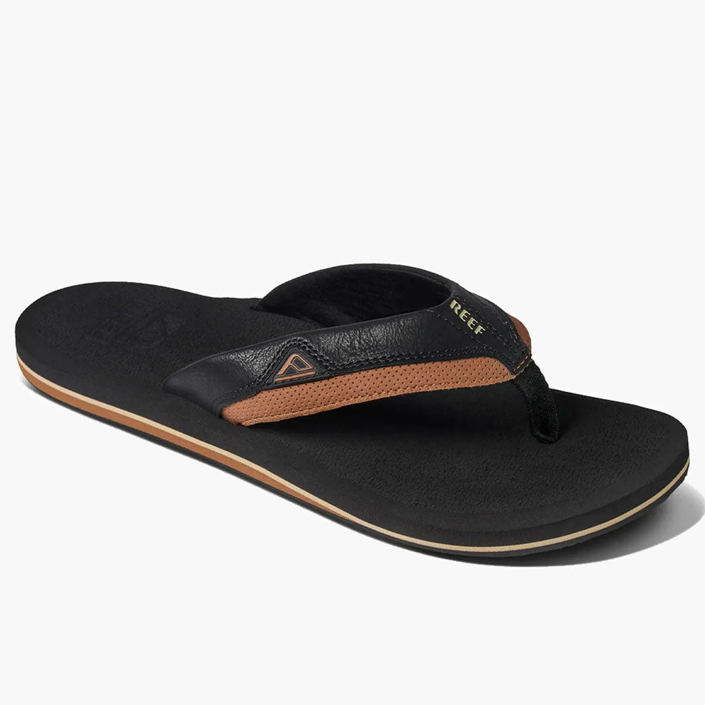 Reef Cushion Dawn Black / Tan Sandals