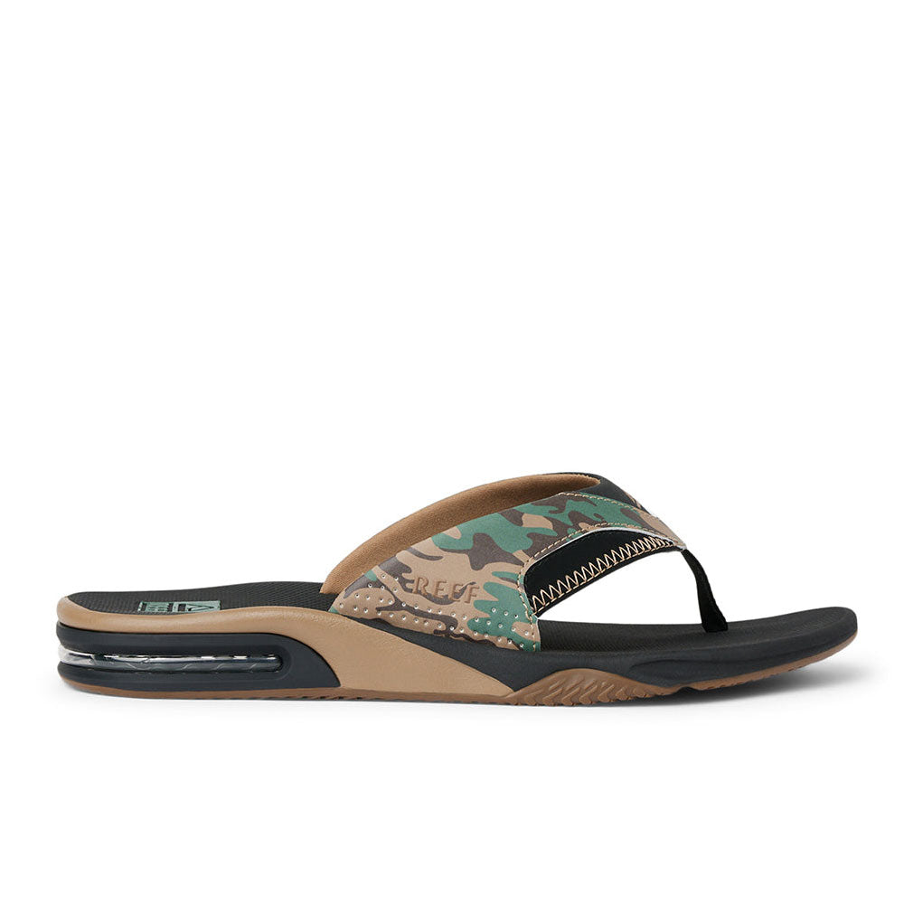 Reef Fanning Black Camo