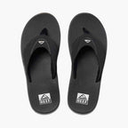 Reef Fanning Flip Flops  - Black/Silver