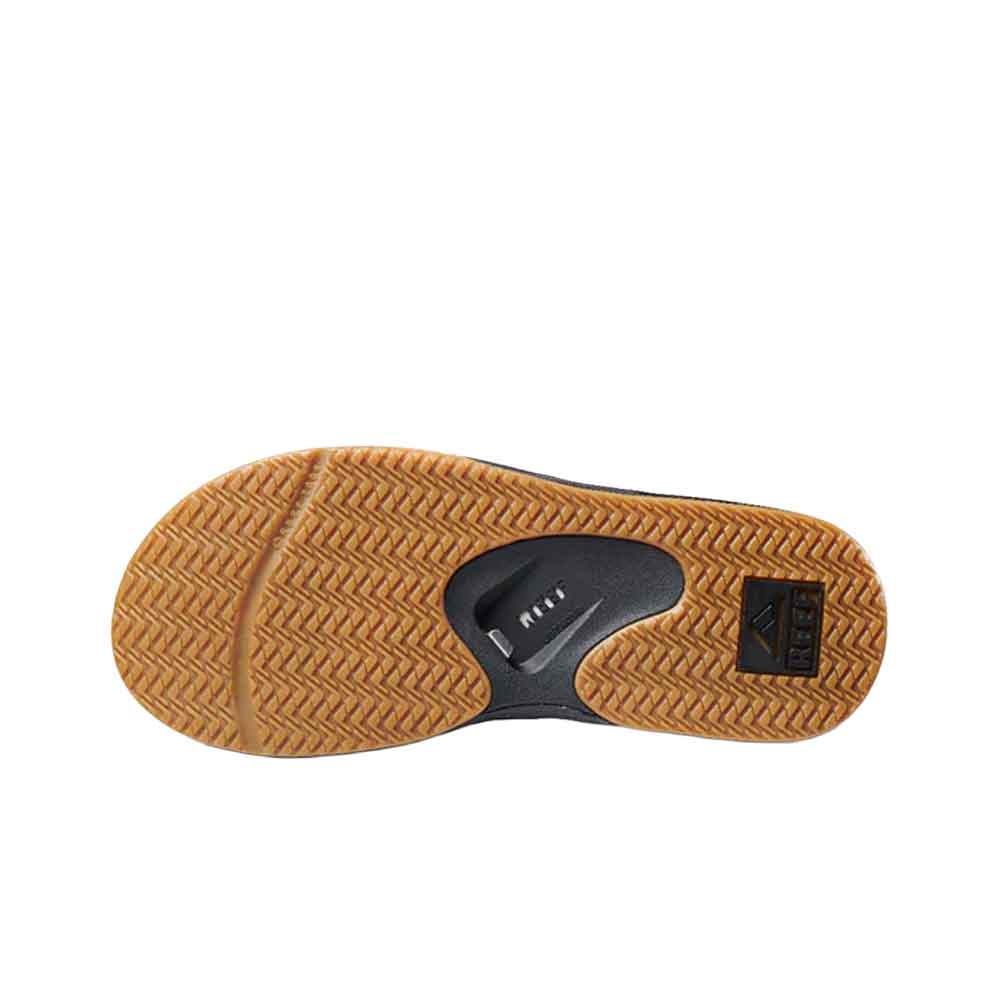 Reef Fanning Flip Flops  - Black/Silver
