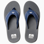 Reef Fanning Flip Flops - Navy/Shadow